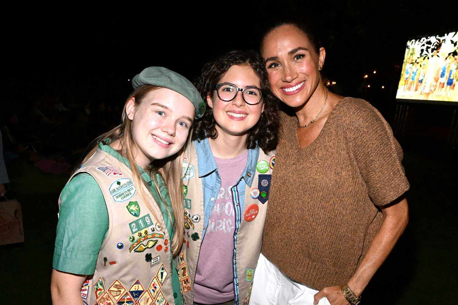 Meghan Surprises Girl Scout Camp With Sweet Documentary Screening