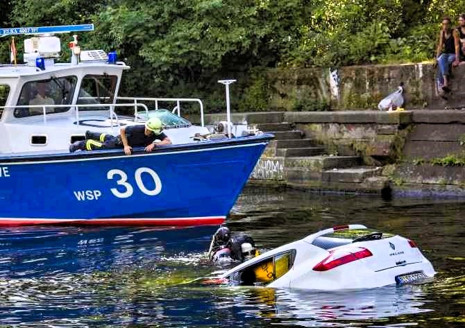 Versunkenes Fahrzeug mit Leiche aus der Donau geborgen! Mysteriöser Fall erschüttert die Anwohner