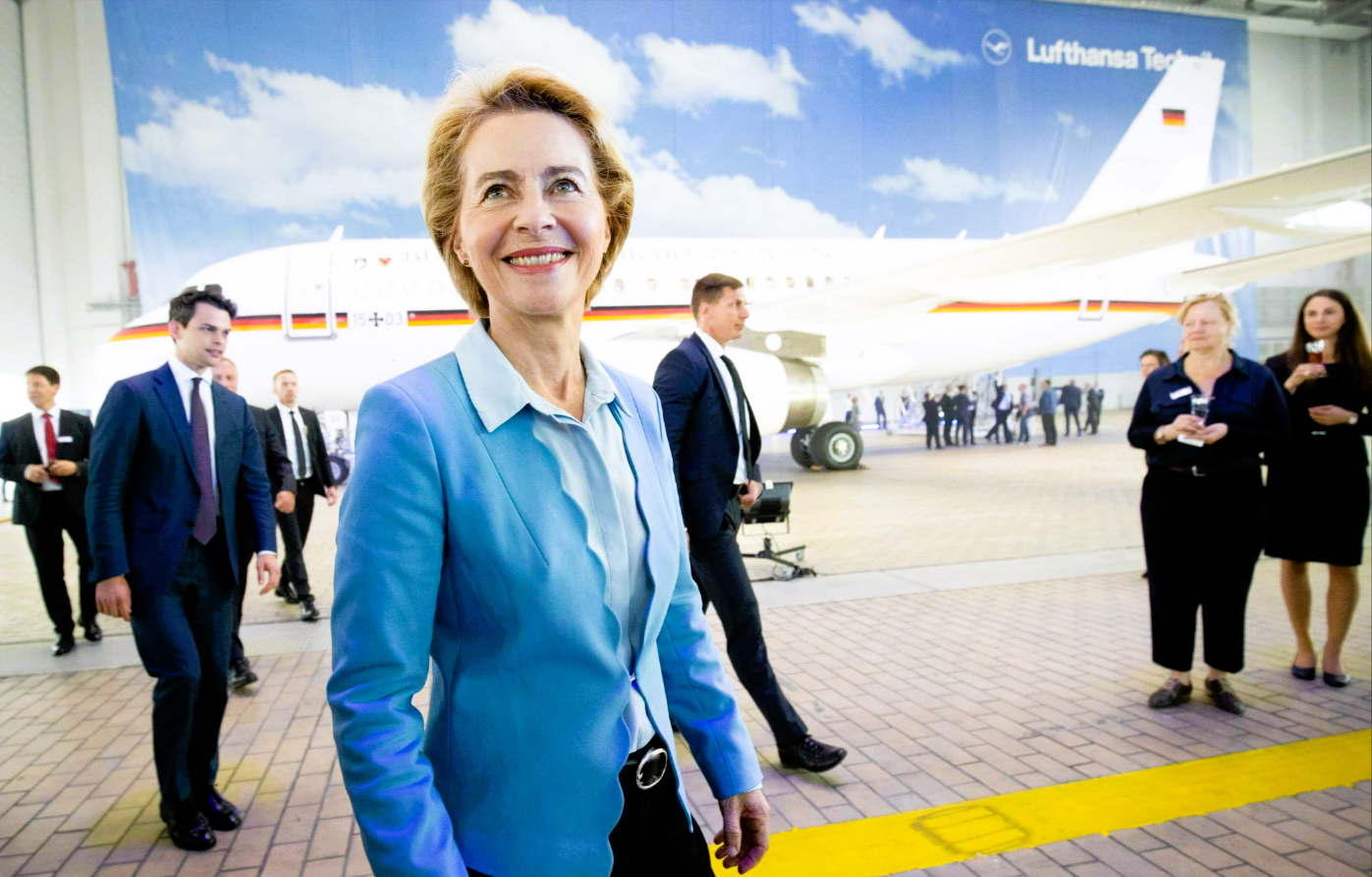 Medizinischer Notfall im Flugzeug: Von der Leyen greift ein und rettet Passagier das Leben!