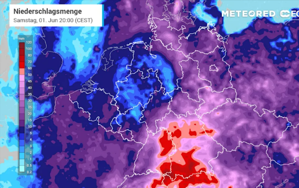 Unwetter-Warnung! Meteorologen: Bomben-Zyklon rast auf Deutschland zu